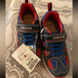 Geox Spider-Man running shoes size 13 (us child size)